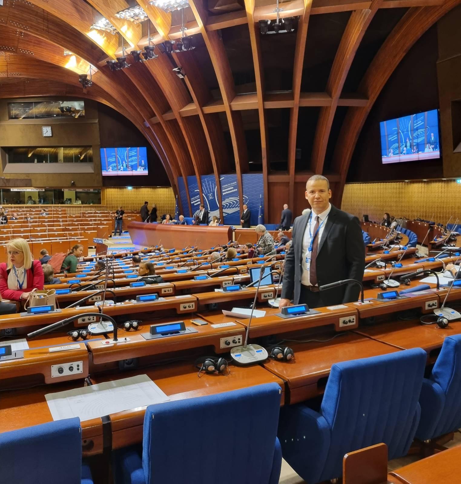 Első napom az Európa Tanácsban 